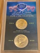 2010 Lost Coins Never Released for Circulation: Sacgawea Dollar & JFK Half Dollar