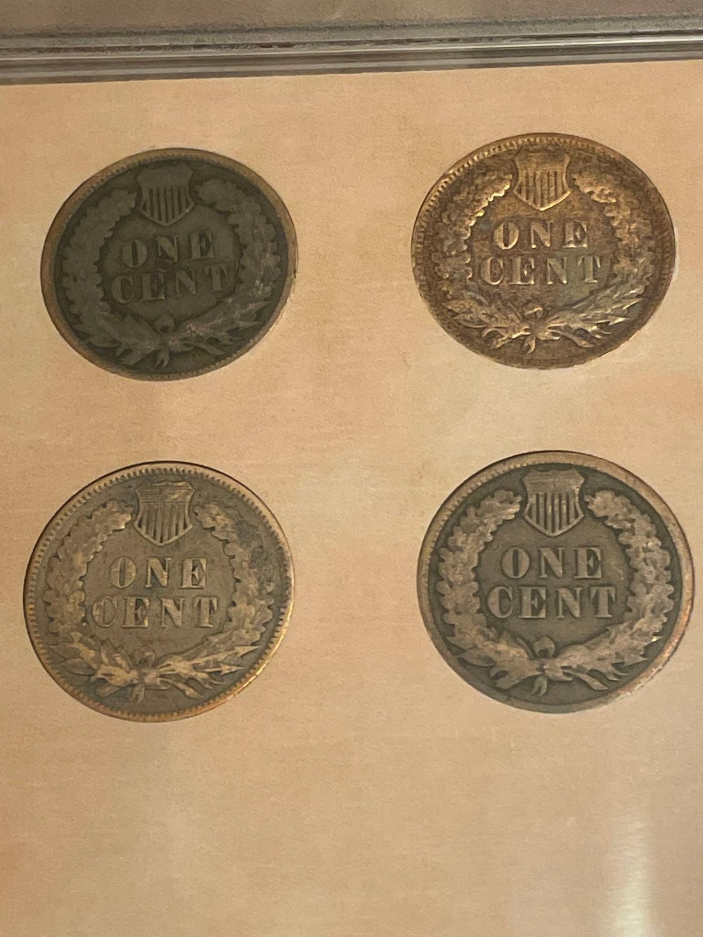 Coins of The American Frontier: Indian Head Penny Collection 1892, 1893, 1898, 1908 - Image 5 of 6