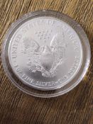 2000 silver eagle