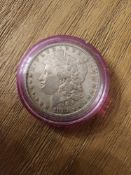 1881 AU Morgan Dollar