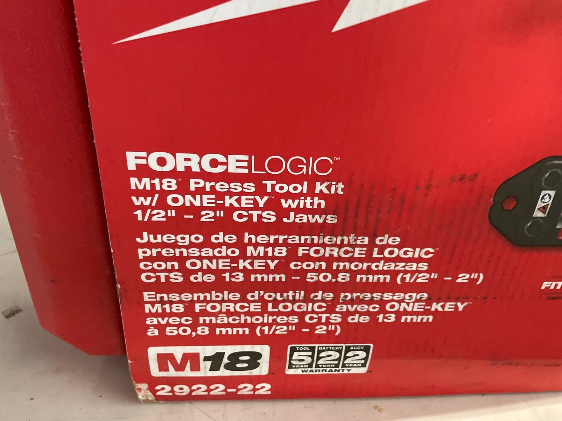 Milwaukee Force Logic M18 29922-22 - Image 2 of 5