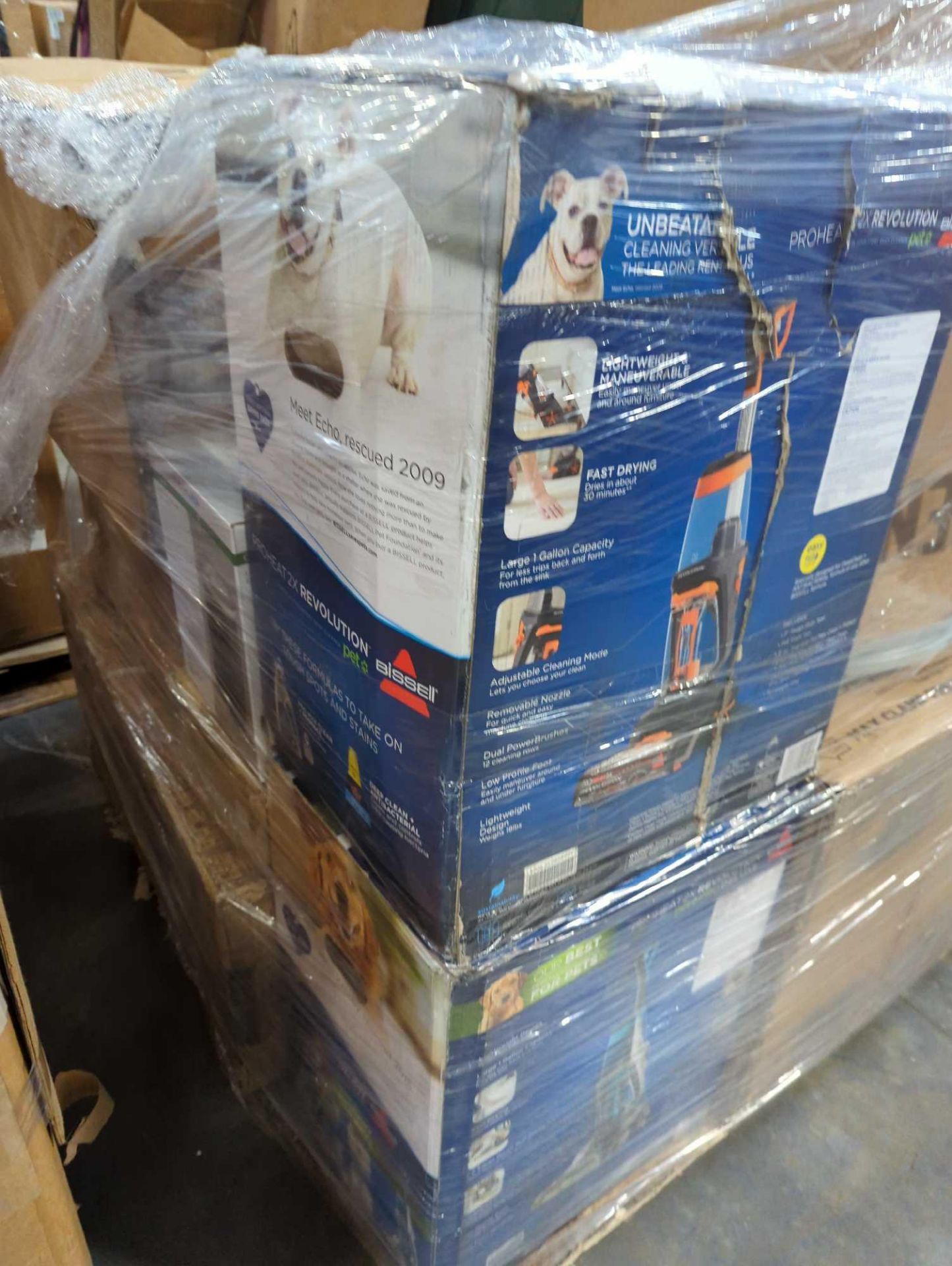 pallet of two Bissell revolution pet vacs microwave oven life - Image 12 of 12