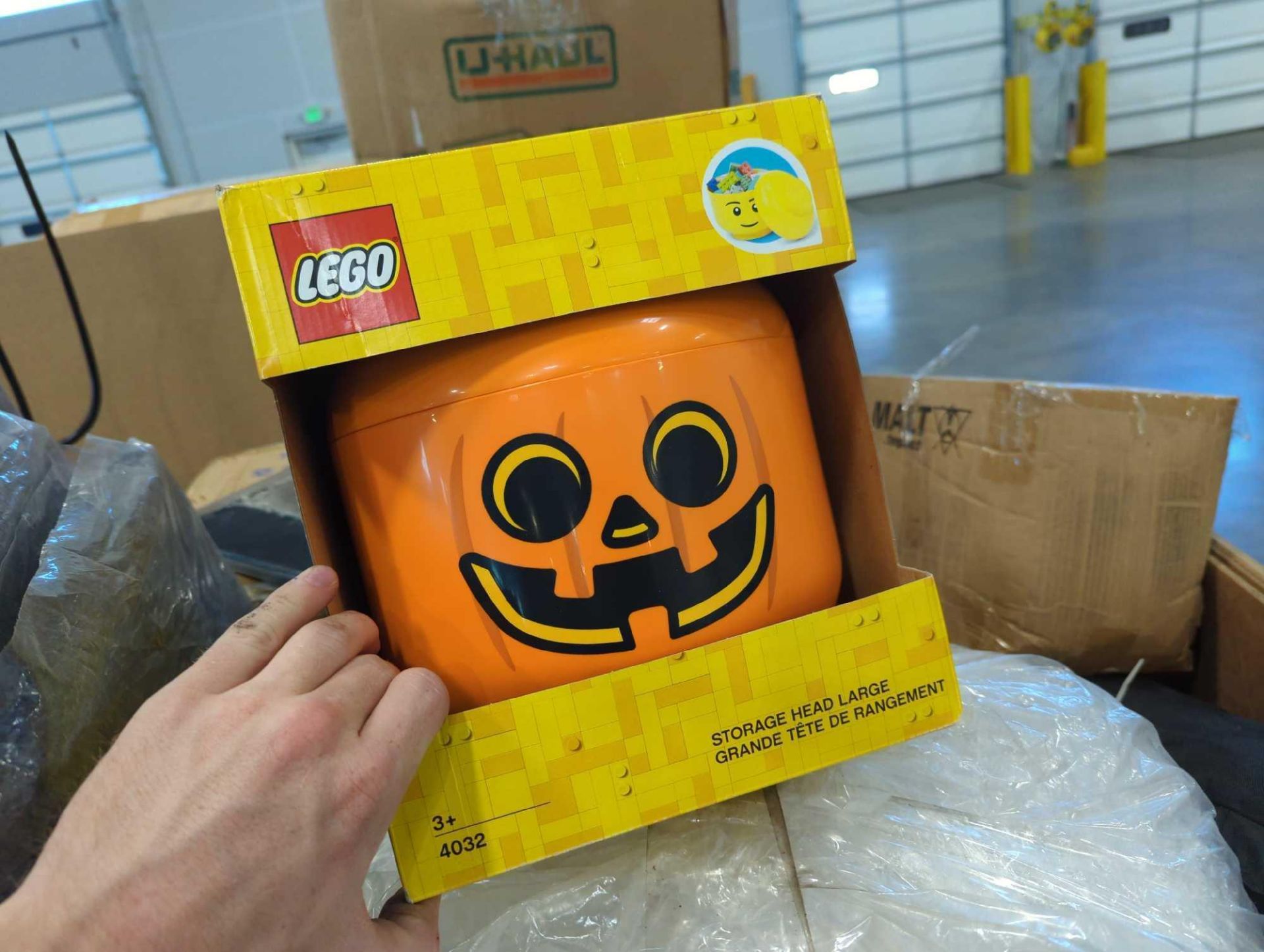 gl of Lego pumpkin head brooms pillows Christmas lights books dabber dots manuals and more - Image 5 of 8