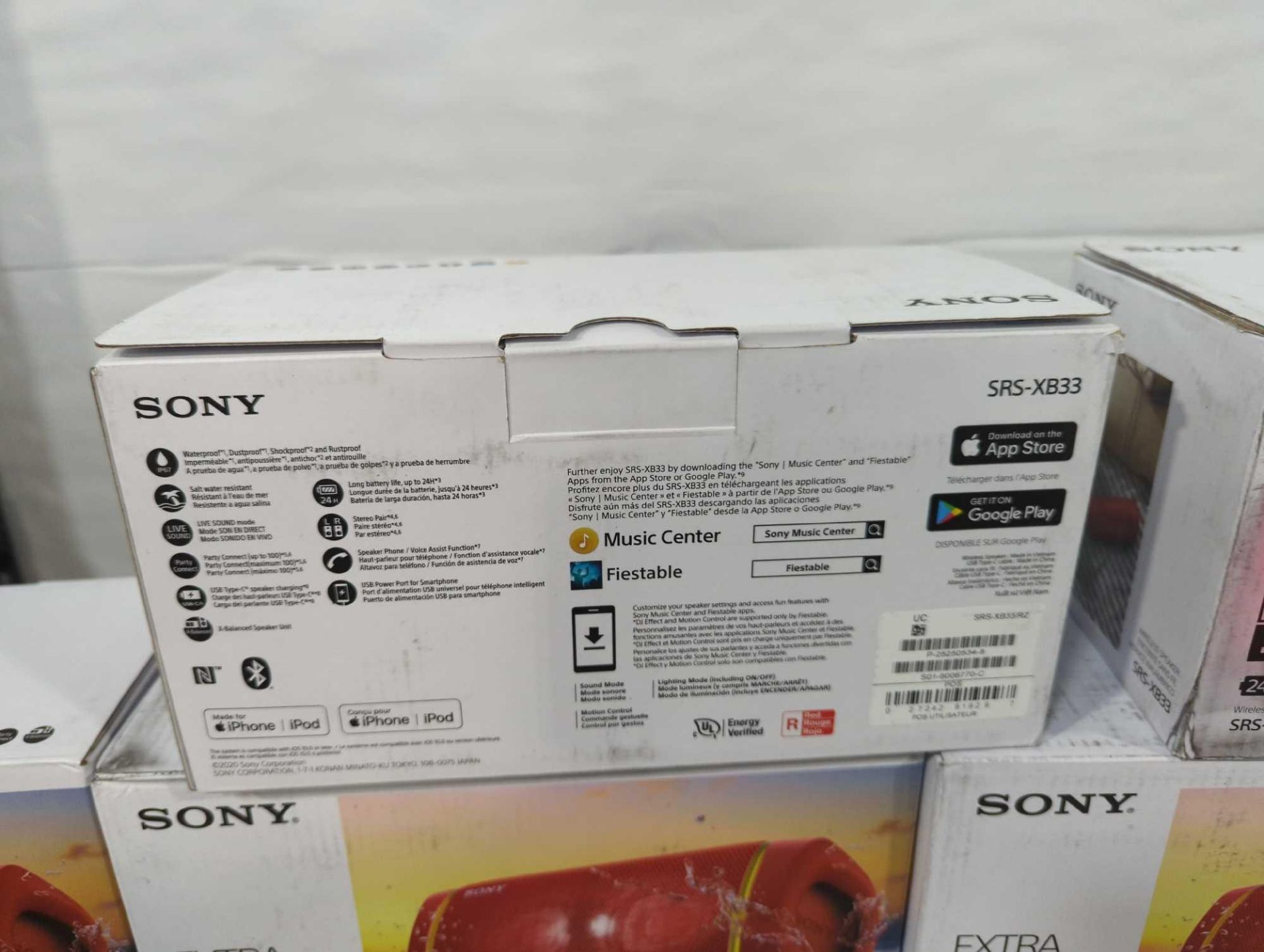 Sony Extra Bass Speakers - Image 4 of 6
