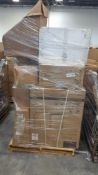 pallet of member's Mark 4 burner gas griddle wine cooler AC unit