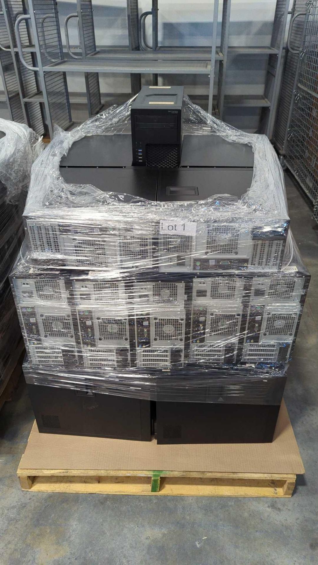 Pallet of Dell Precision Tower 3620 with i7 7th generation processor (missing hard drives)