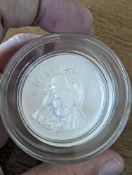 2022 Oglala Sioux 1 oz Silver Geronimo Ultra High Relief Coin