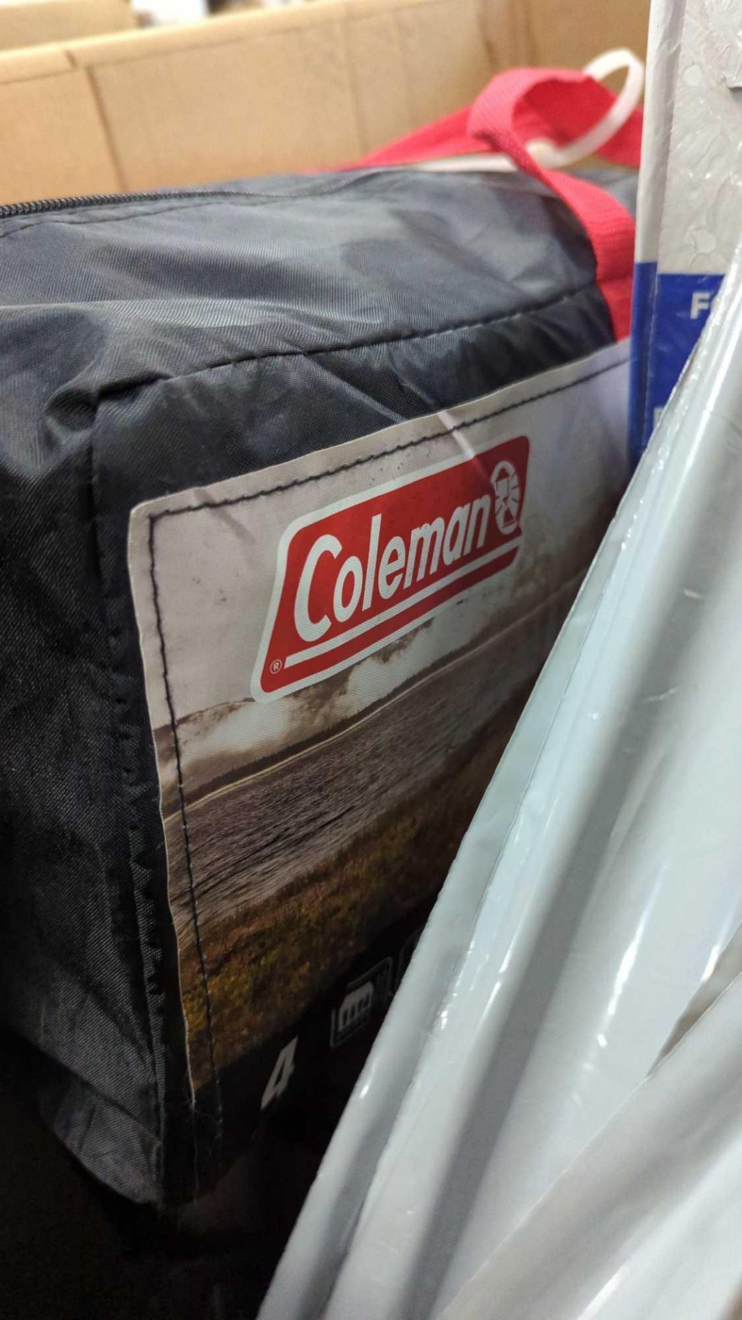 Coleman 4 person tent/misc. - Image 2 of 10
