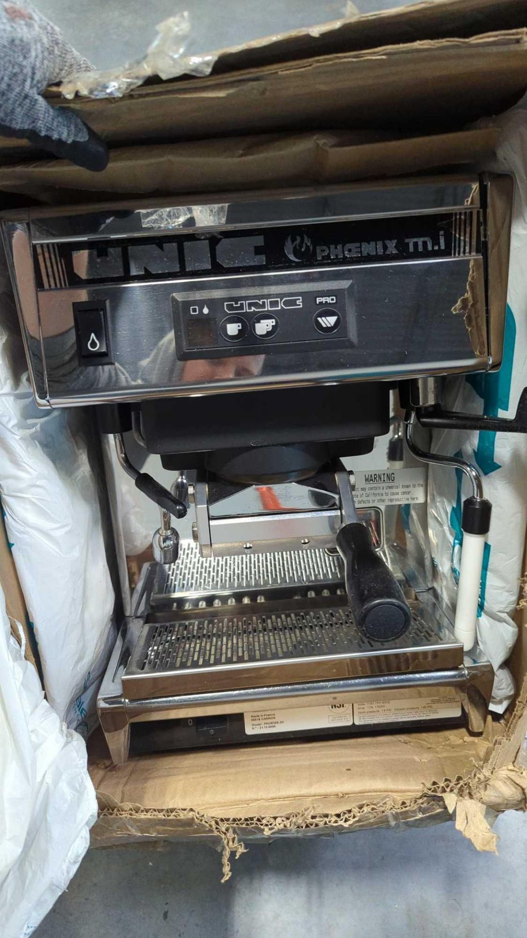 UNIC Phoenix m.i espresso machine - Image 7 of 7