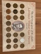 Lincoln Wheat-Ear Penny Set