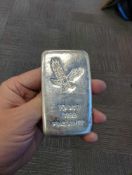 10 oz American eagle silver bar