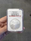 2006 first strike gem uncirculated American silver and