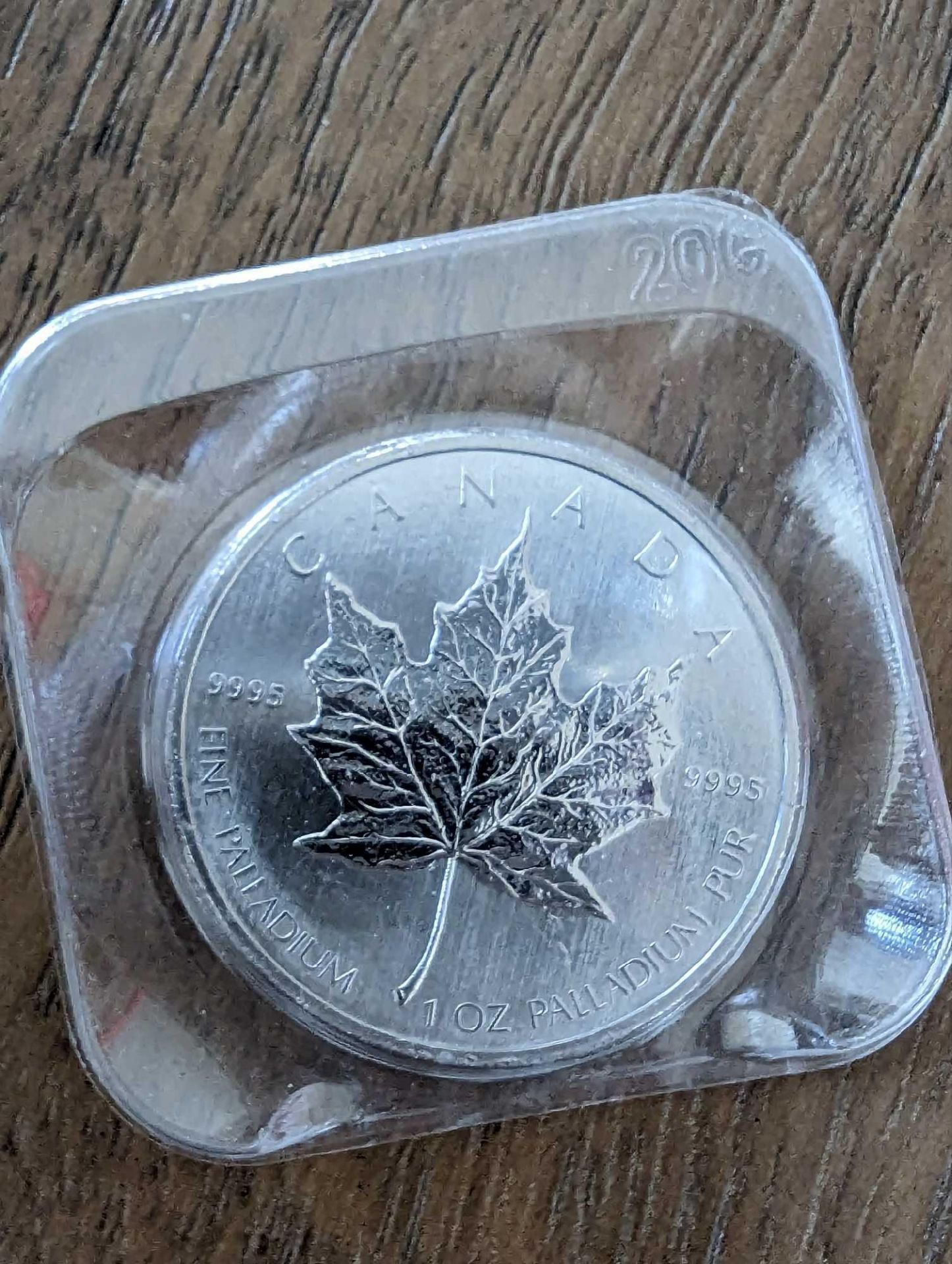 1 oz Palladium Canadian Maple Leaf - Image 4 of 6