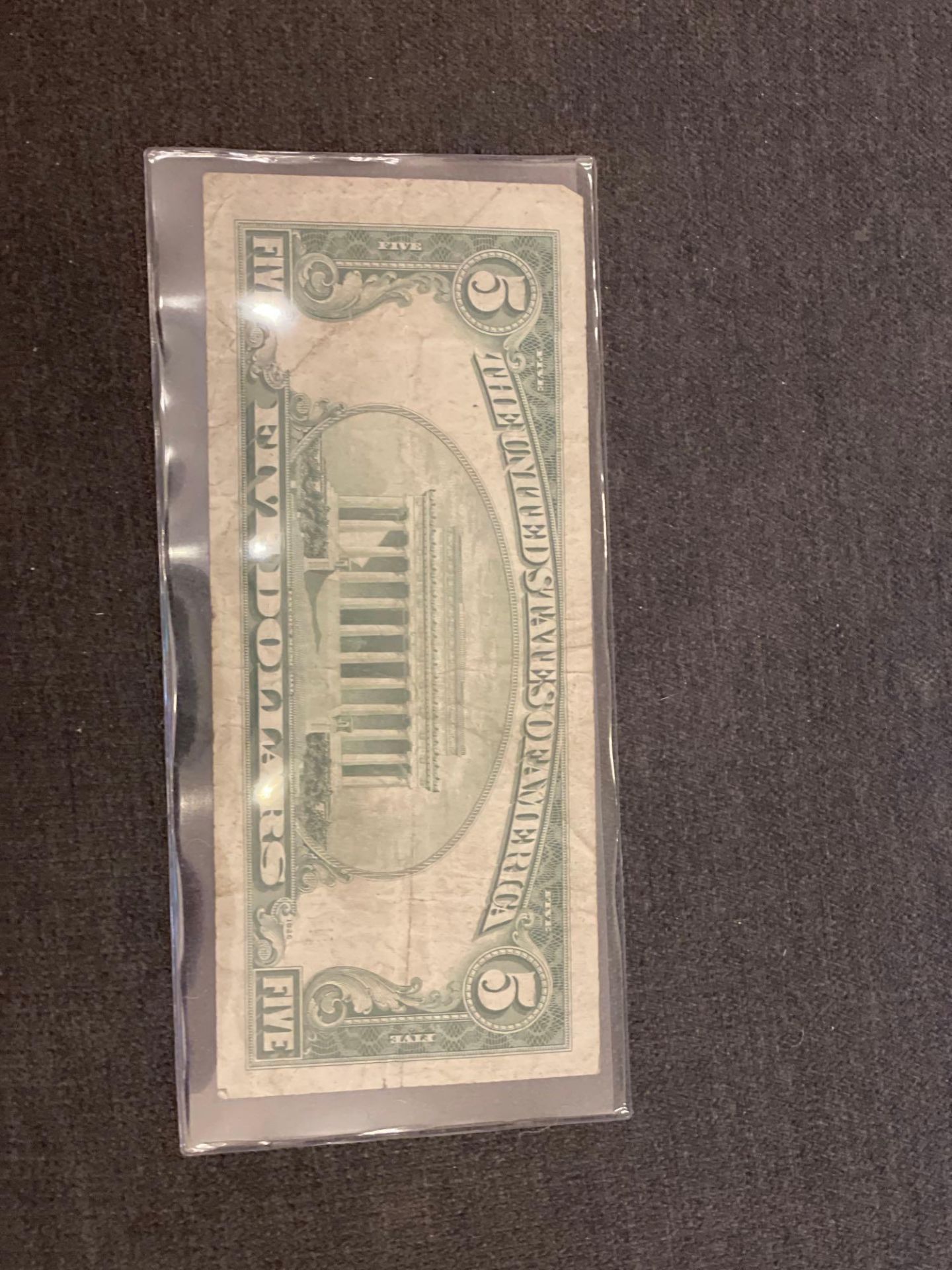 (2) 1934 C $5 Silver Certificates - Image 4 of 5