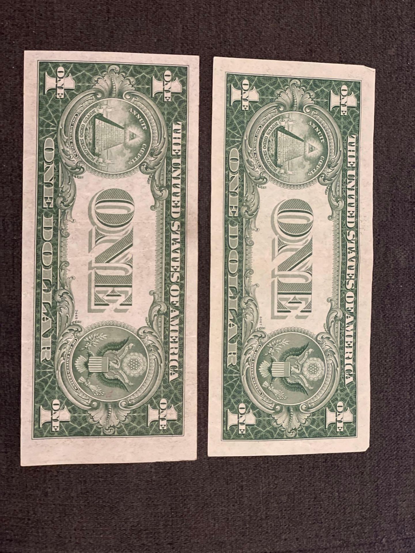 (2) 1935 $1 Silver Certificates - Image 2 of 2