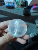 1976 Canada Queen Elizabeth Olympics Silver 10 Dollar Coin
