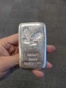 10 oz American eagle silver bar