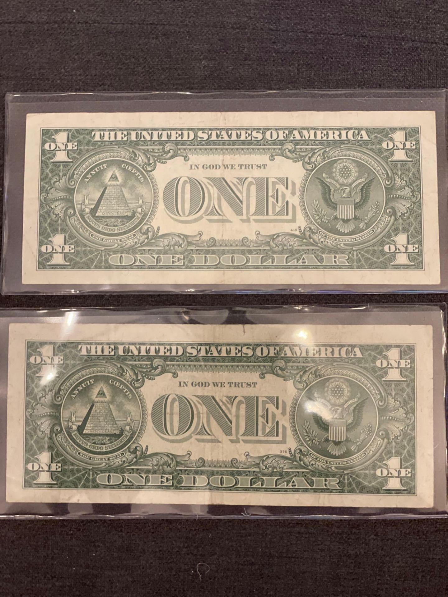 (2) 1957 A&B $1 Silver Certificate STAR Notes (very fine) - Image 3 of 3