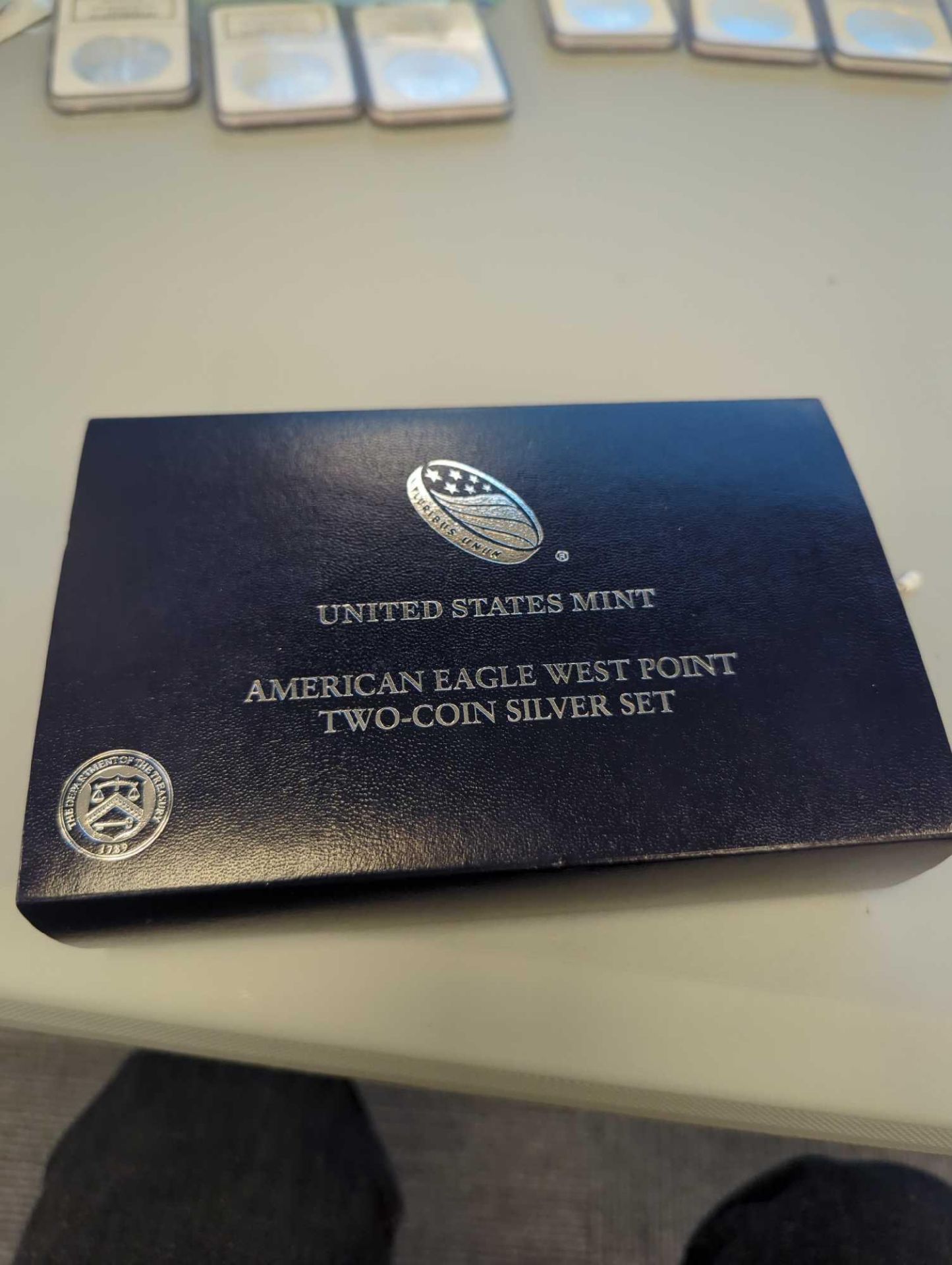 united states mint American eagle west point two coin set