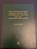 2010-2021 Americas National Park Commemorative Quarters Complete Set