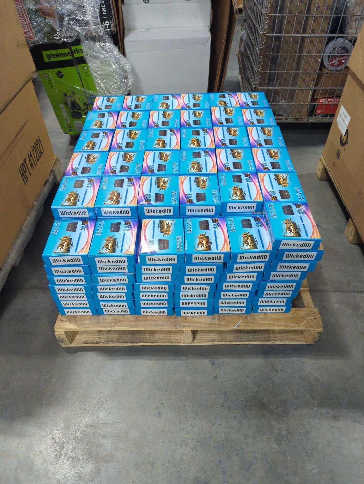 (1) pallet - approximately 280 Wicked HD converters