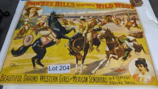 Pawnee Bill's Historic Wild West print
