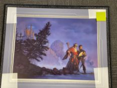 Art: Don Matiz Limited Edition Framed Print " The Magician" 1 of 750 1993