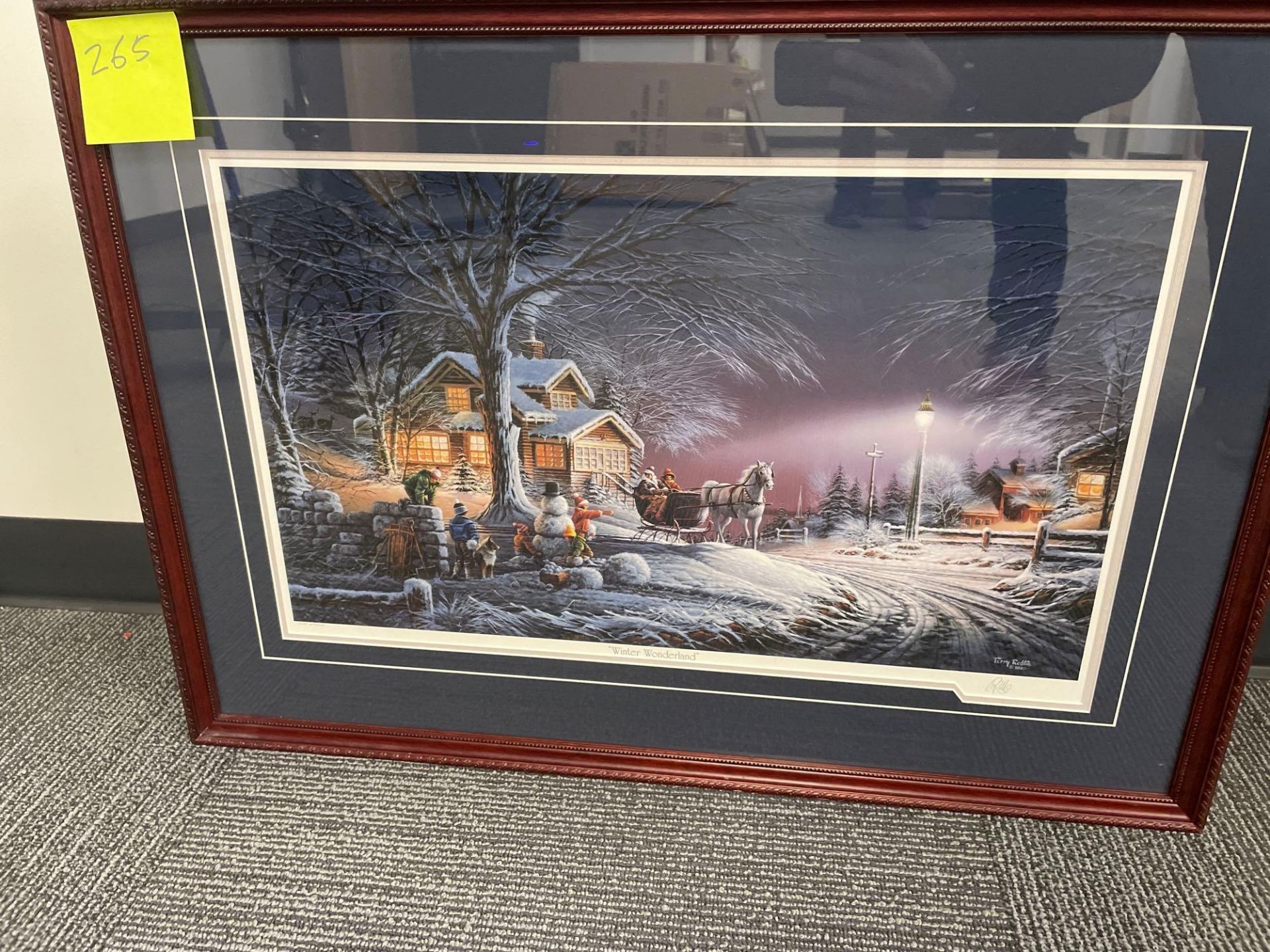 Art: Terry Redline " Winter Wonderland" Limted Edition 1 of 29500 Lithograph - Image 2 of 8