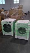 new LG steam dryer and washer