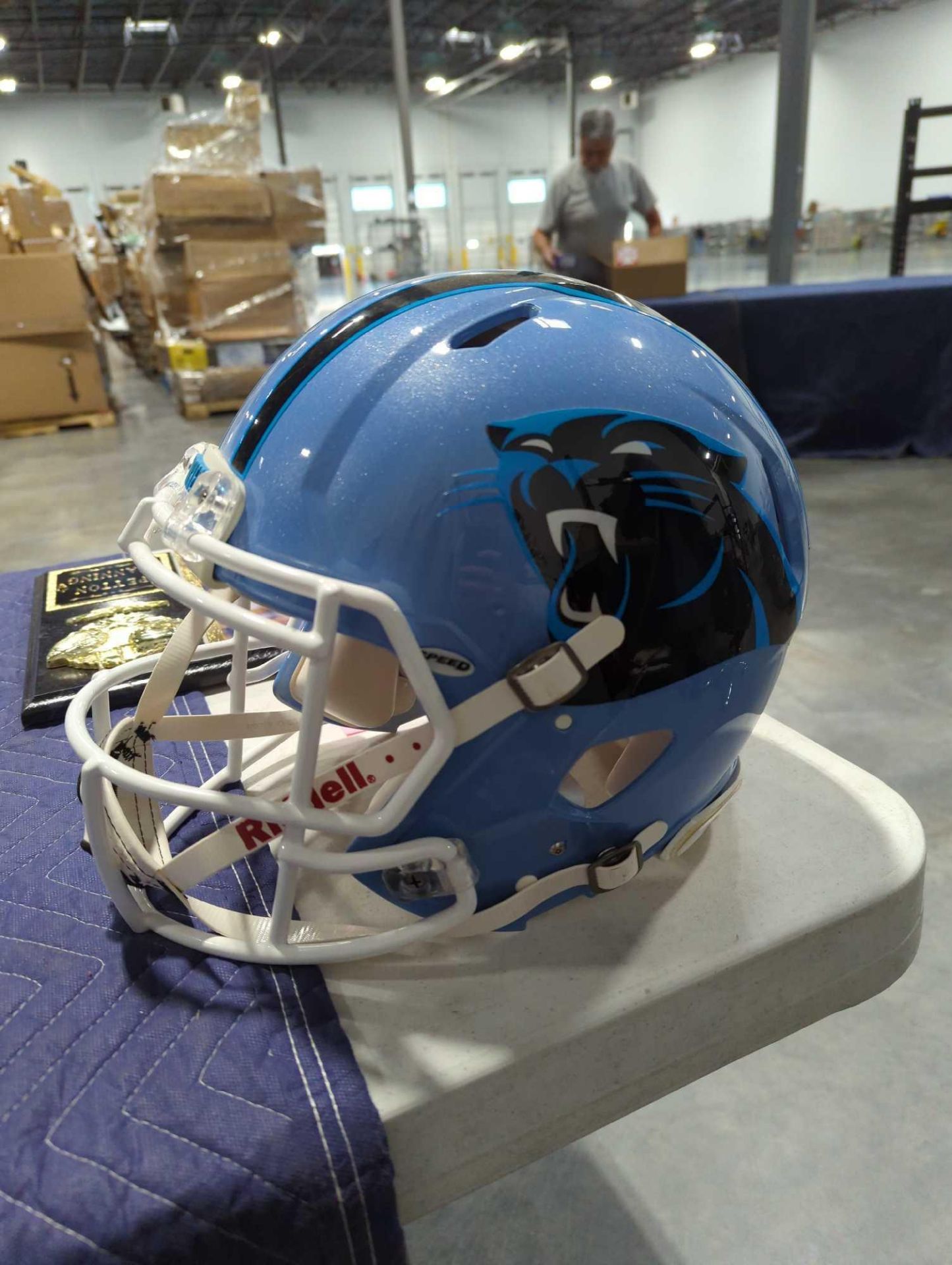 Signed Panthers Helmet - Image 5 of 6