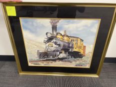 Art: Jim Hutton "Cinders & Sage" Limited Edition 1 of 1000 Framed COA/signed