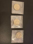 (3) 1979 Susan B. Anthony Dollar coins