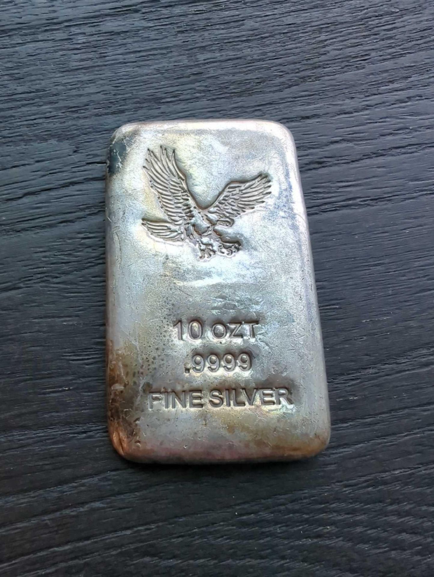 10 oz American Eagle Silver Bar