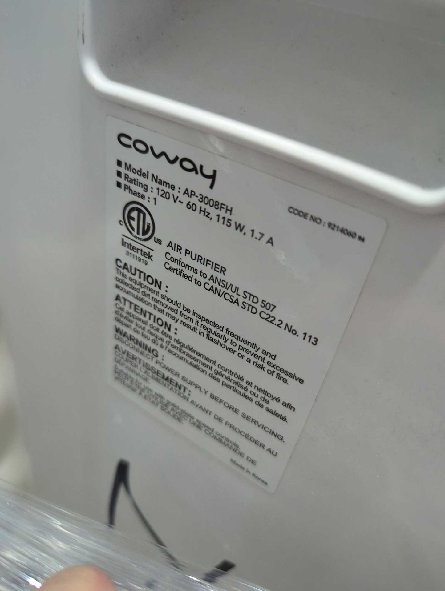 (1) pallet - multiple coway portable AC units? - Image 7 of 7