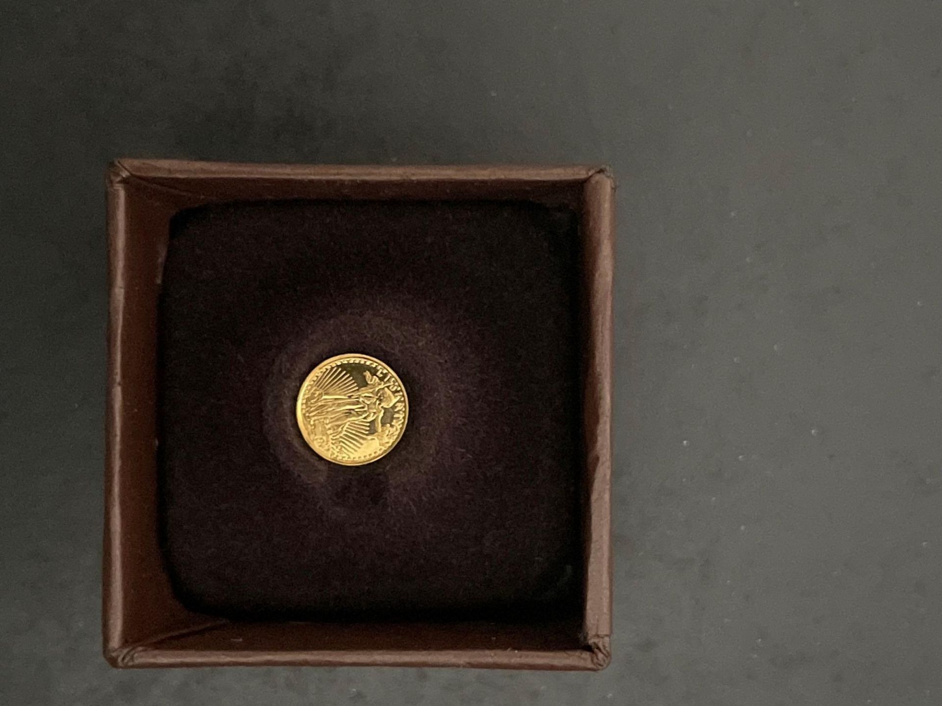 $20 Saint Gauden's Gold Mini coin - Image 3 of 5