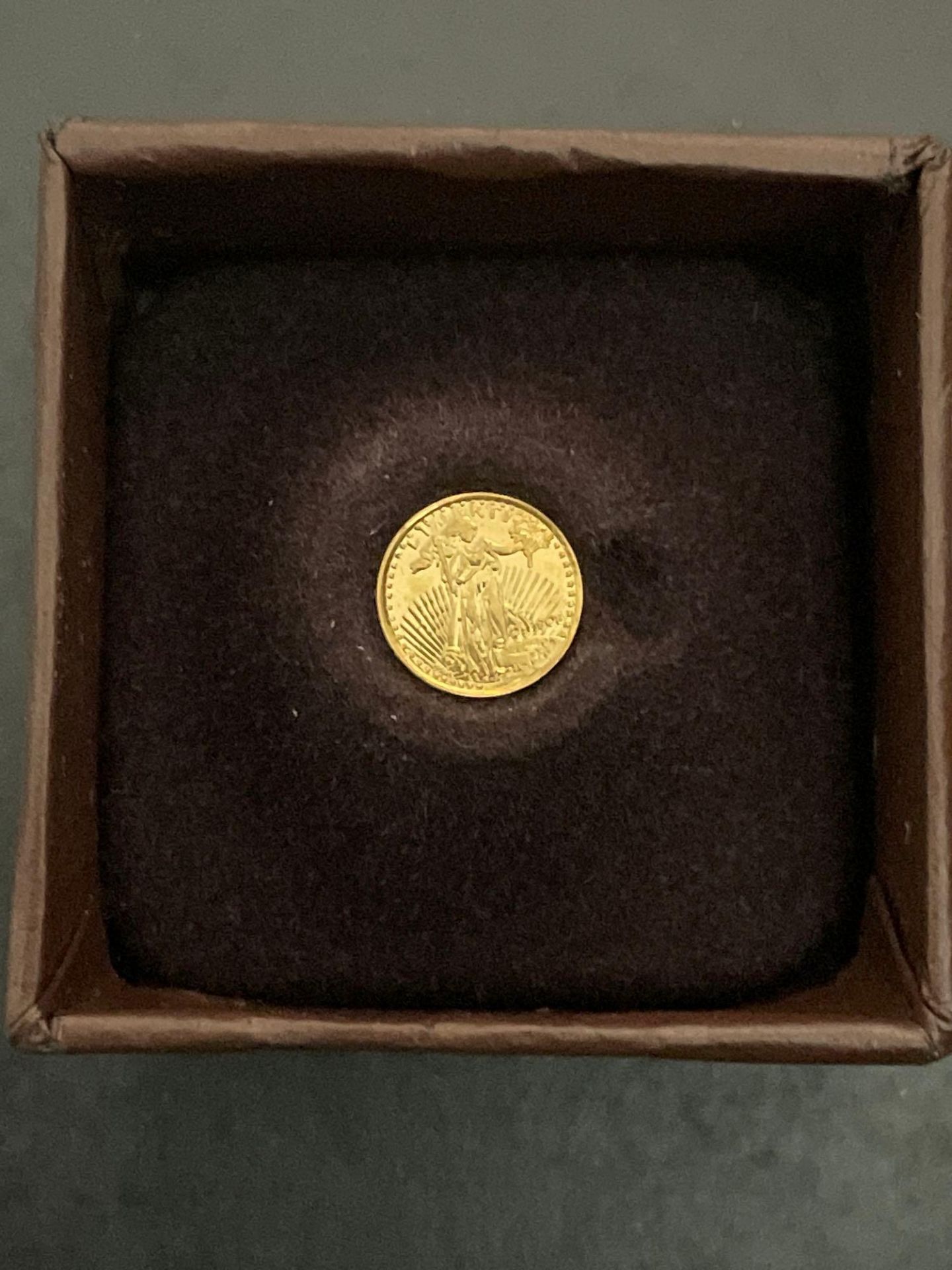 $20 Saint Gauden's Gold Mini coin - Image 5 of 5