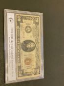 $20 1934A Hawaii Federal Reserve Note F - WWII Emergency Issue