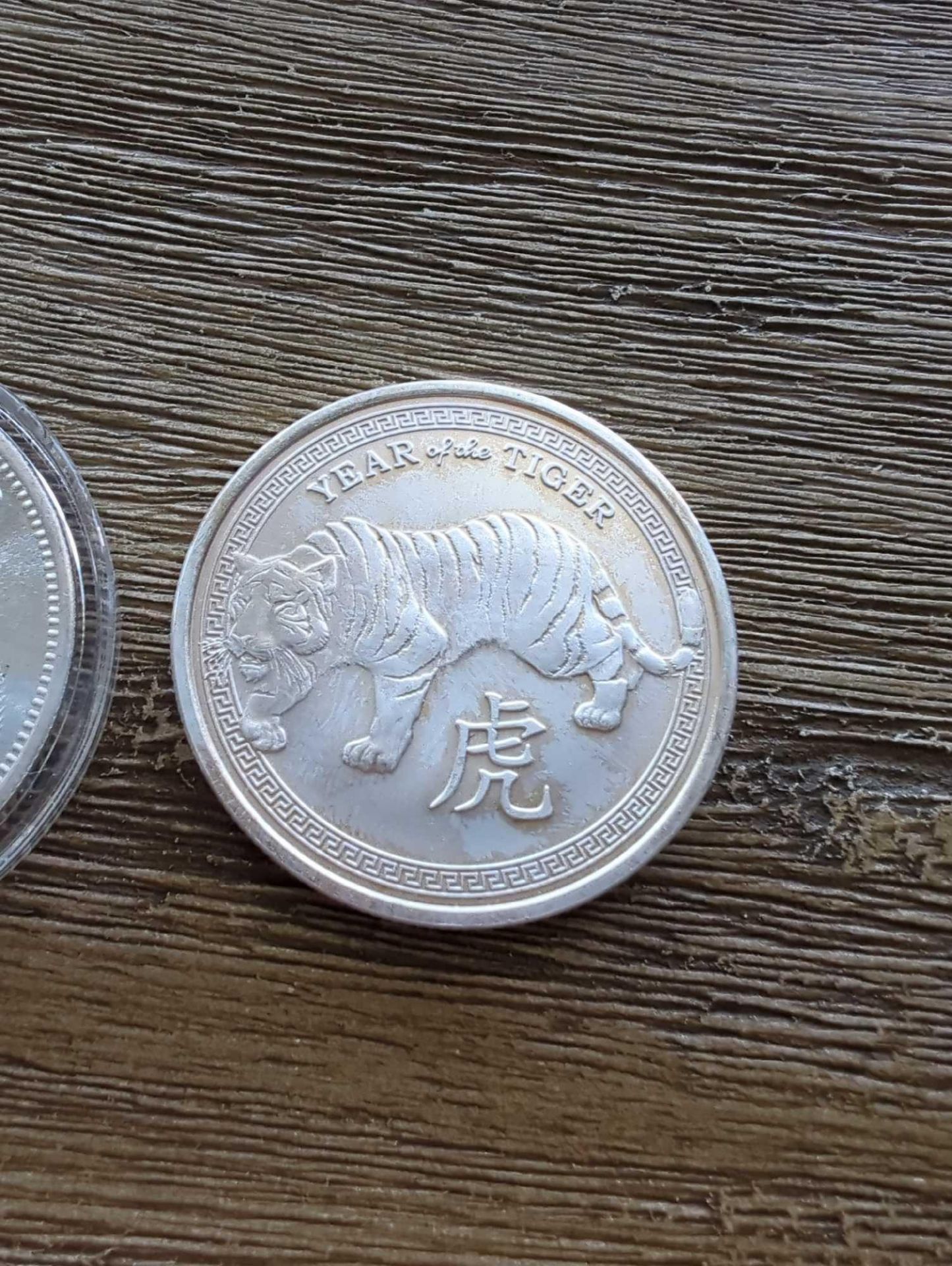 2 misc silver coins - Image 3 of 6