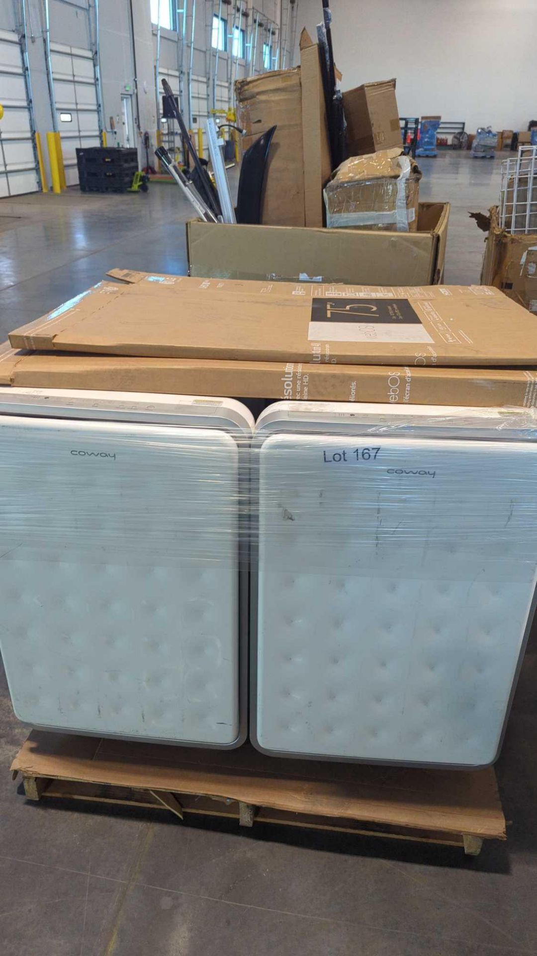 Pallet- Coway air purfiers (customer returns)