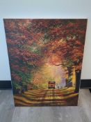 Art: "Road to the Future" Charles W. White Masters Edition Signed with COA