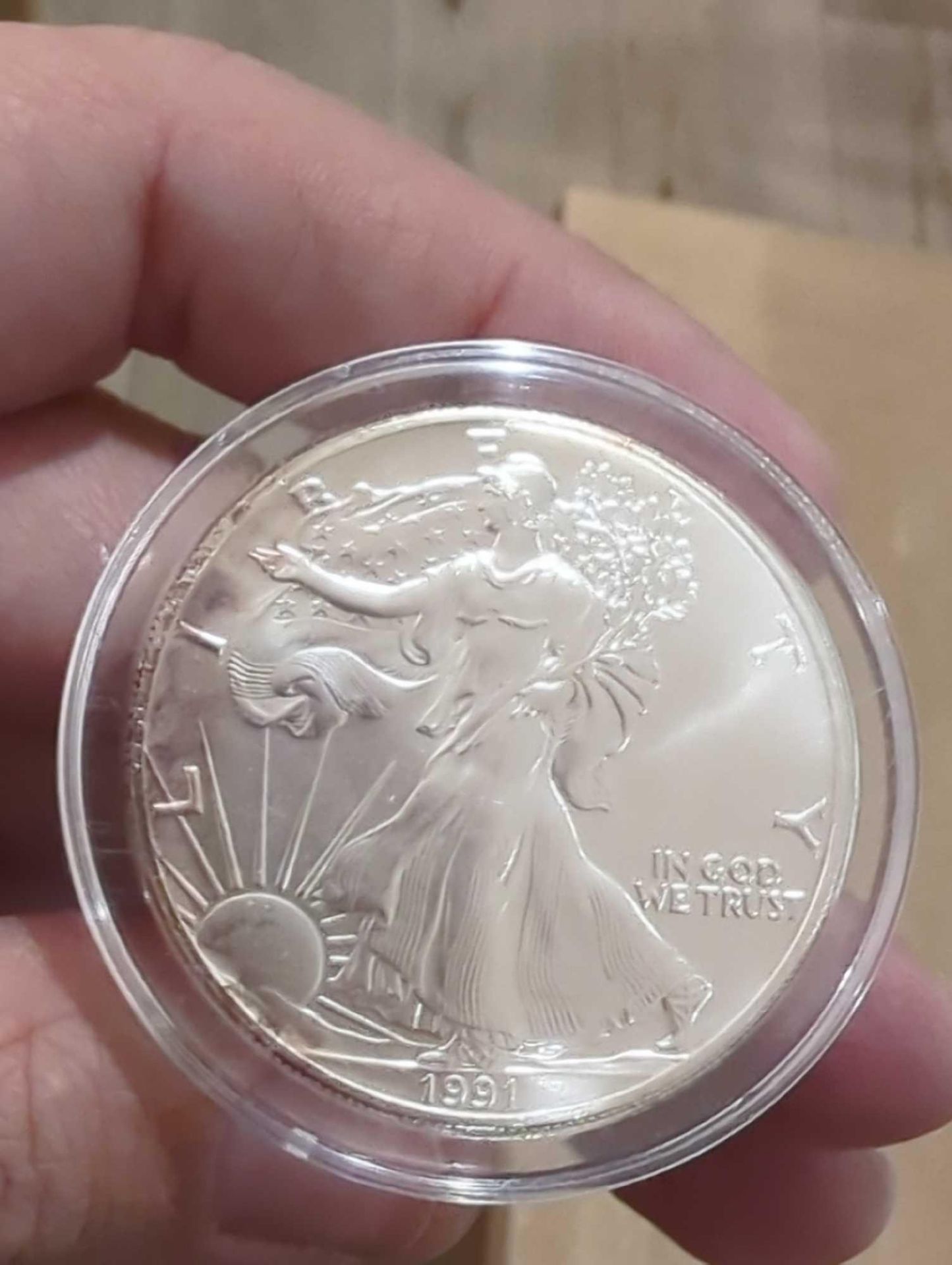 1991 American Silver Eagle