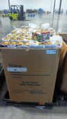 Pallet- Pokemon Trading Card Tins (no cards, approx 340 tins)