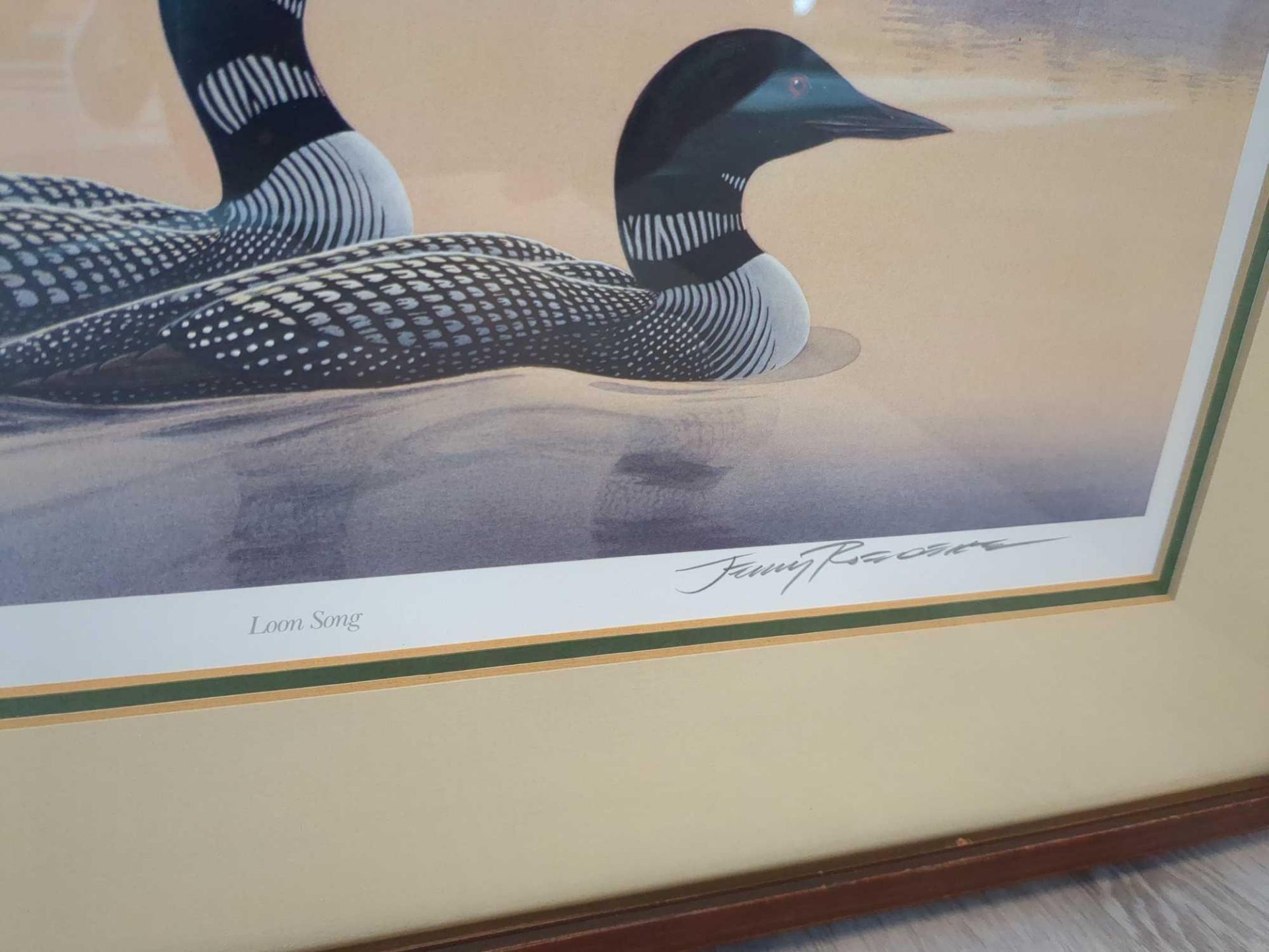 Art: wo Artist proofs of Ducks: JerryRaedeke Wake Up Call 33/99 & Loon Song 82/99 - Image 4 of 8