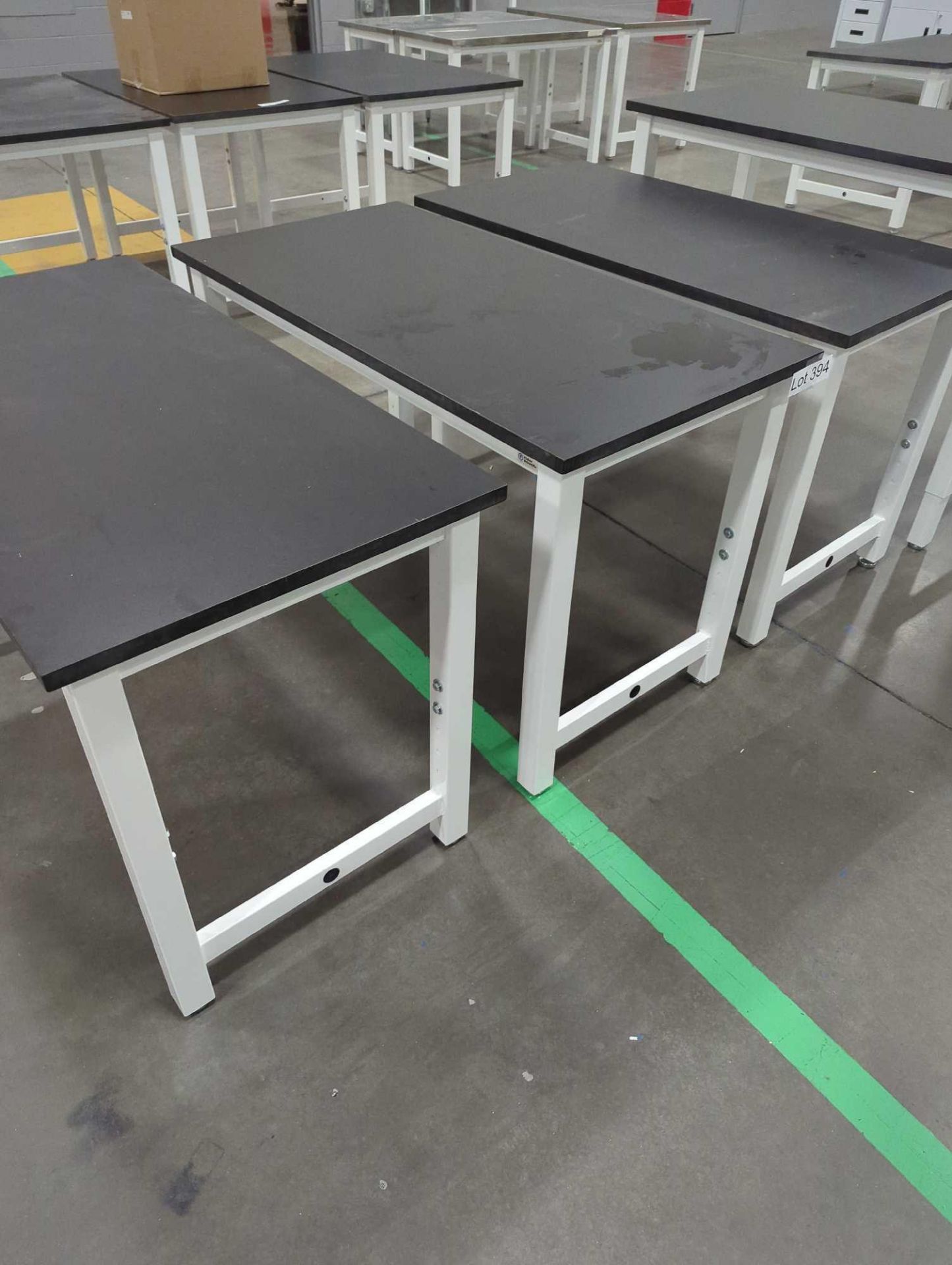 (4) Heavy duty resin top tables (adjustable) - Image 3 of 7