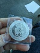 2021 St Helena Rose 1.25 oz Coin