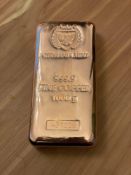 1000 g Fine Copper Bar, Germania Mint