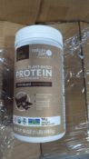 pallet of protein powder and bars expires in a few months
