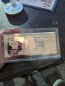 1 oz Silver 100 dollar bill