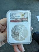 2016 American Silver Eagle MS70