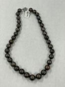 35 Tahitian pearls pearl necklace